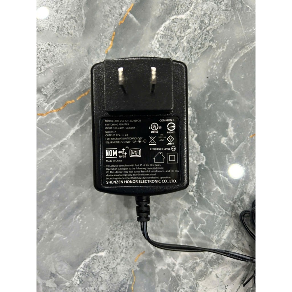 ของแท้ Honoto Viewsonic VA2432-H 12V 2A แหล่งจ่ายไฟจอภาพ