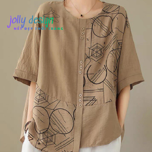 เสื้อท็อปผู้หญิง bias-flap อ่อนเยาว์ 7 สีเรียบหรู - Y2