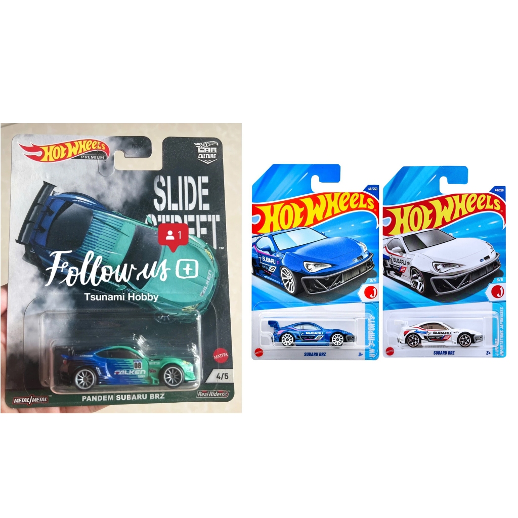 Hot Wheels Pandem Subaru Brz Model Car