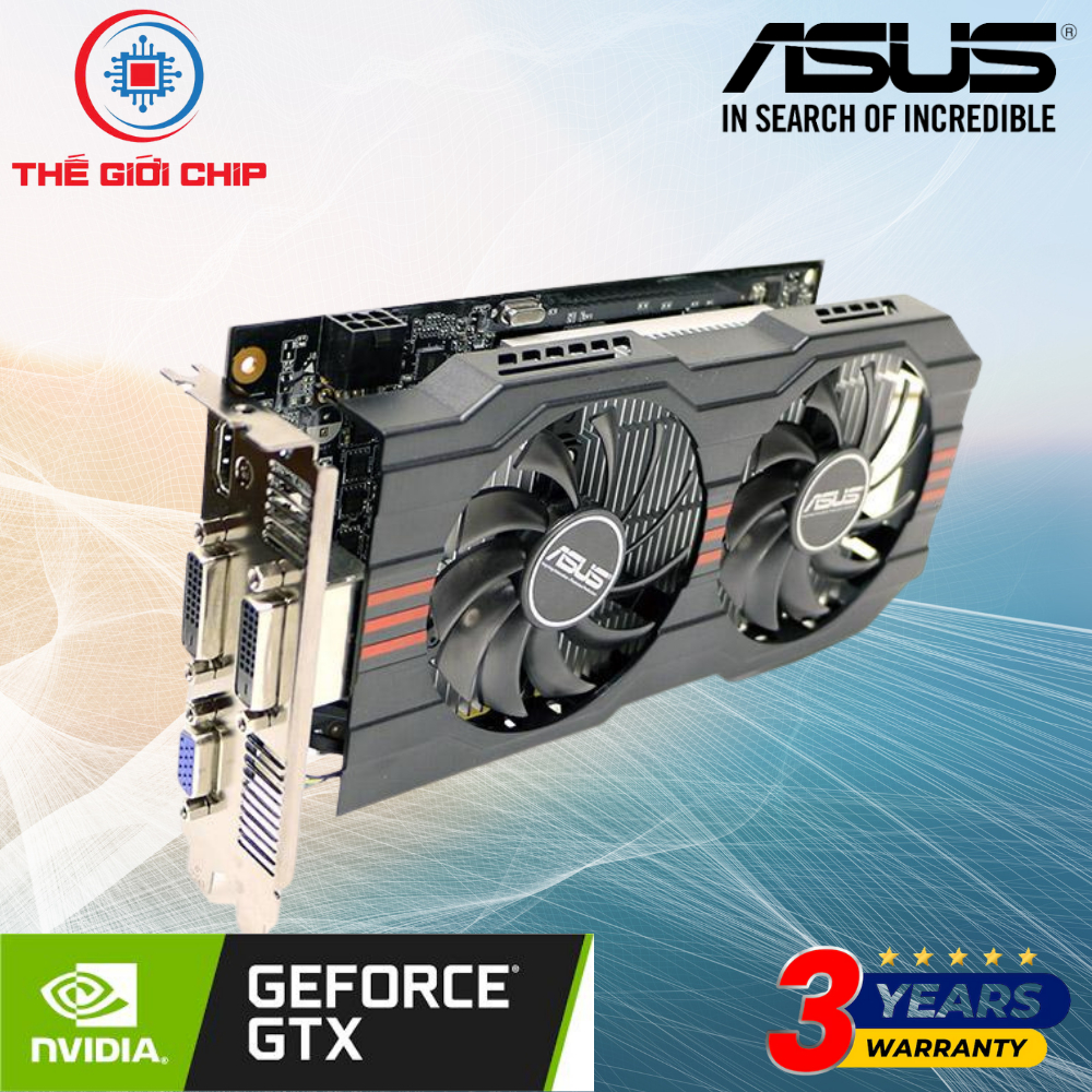 VGA ASUS GTX750TI-OC-2GD5 (128 ดอก ) ชอบกล่องใหม่ 36 เดือน โดยซัพพลายเออร์