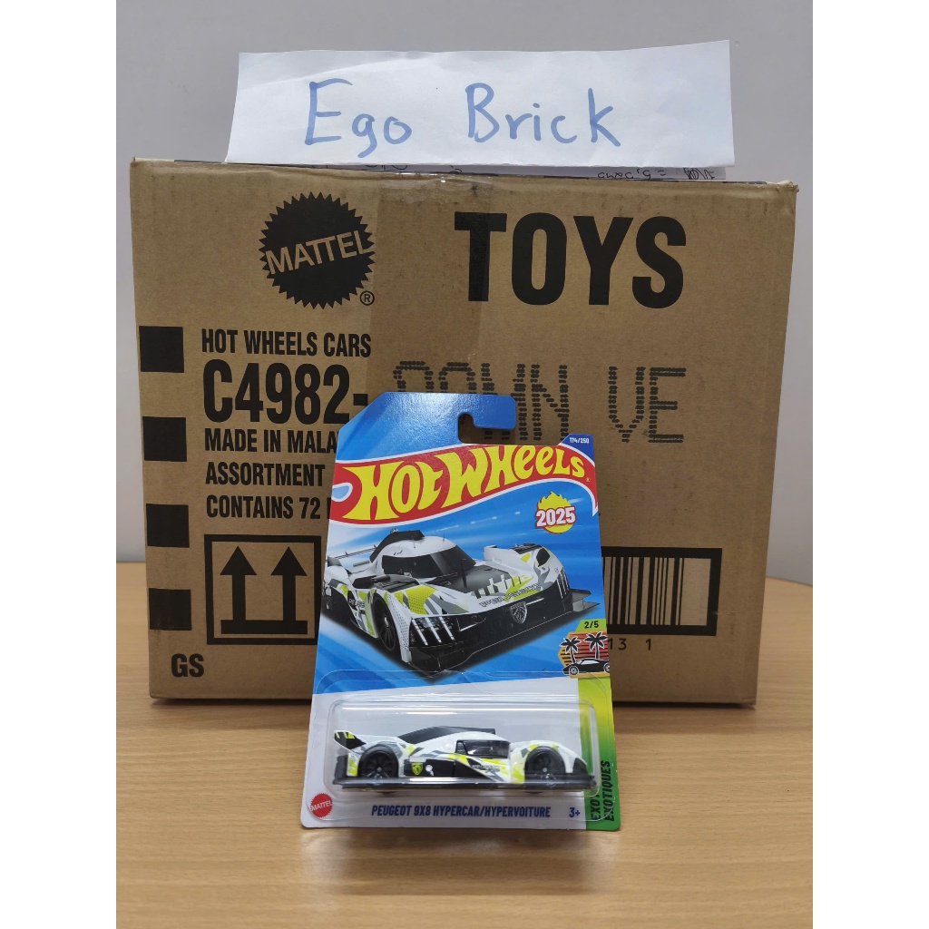 [HW] Hot Wheels Peugeot 9x8 Hypercar/Hypervoiture รถโมเดล 1:64 สเกล