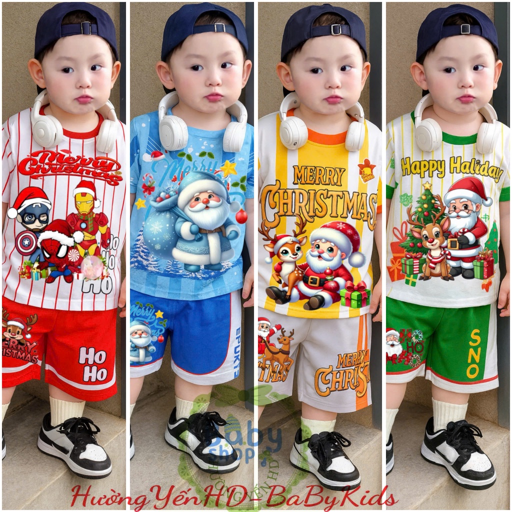 ชุดเสื้อผ้าสําหรับเด็กทารก 7-50kg NOEL MODEL COMBO 4 ชุด/4 สี UNISEX CLOTHES สําหรับเด็กชายและเด็กหญ