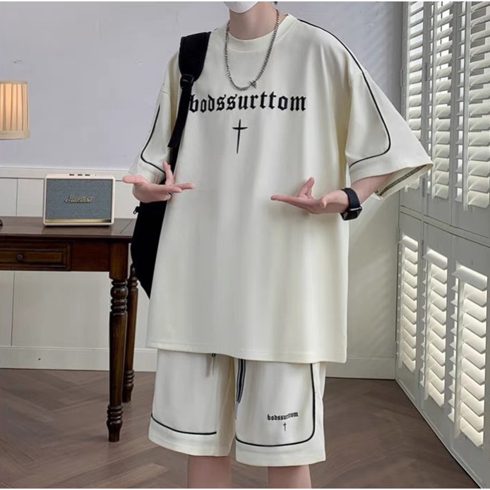 ชุด unisex แฟชั่นสําหรับผู้ชายและผู้หญิงที่มีโลโก้นูนและแถบเบสบอล bonrou - T1S