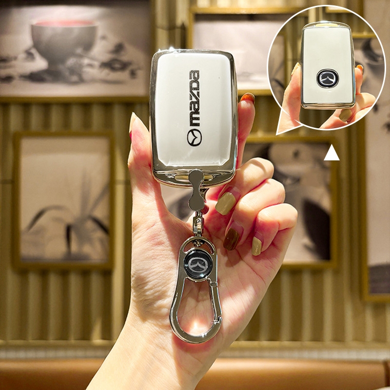 ปลอกกุญแจรถยนต์สําหรับ Mazda CX5, CX3, CX30, CX8, Mazda 2,3,4,6 2023 - 2026
