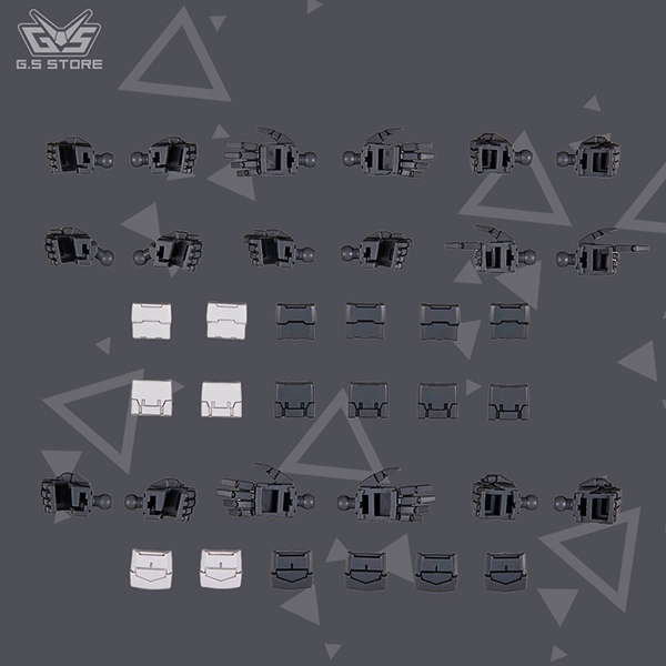 อะไหล่อัพเกรด 30MM 1/144 OPTION PARTS SET 12(HAND PARTS /MULTI-JOINT)