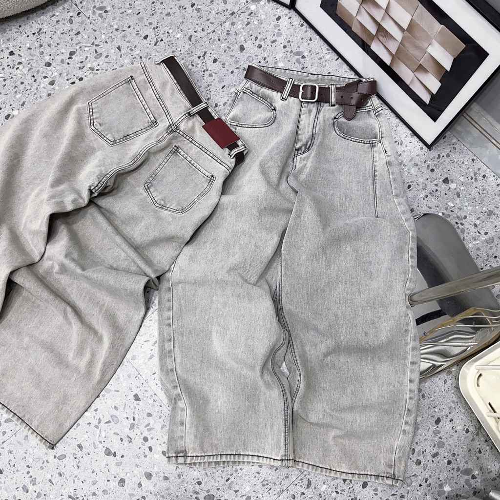 Wash PREMIUM Bacsic Curved Jeans 97-99cm (8161)