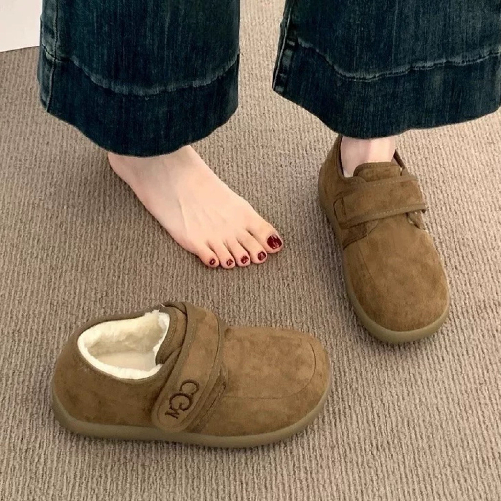 CNG รองเท้าคอปกขน hotren2025