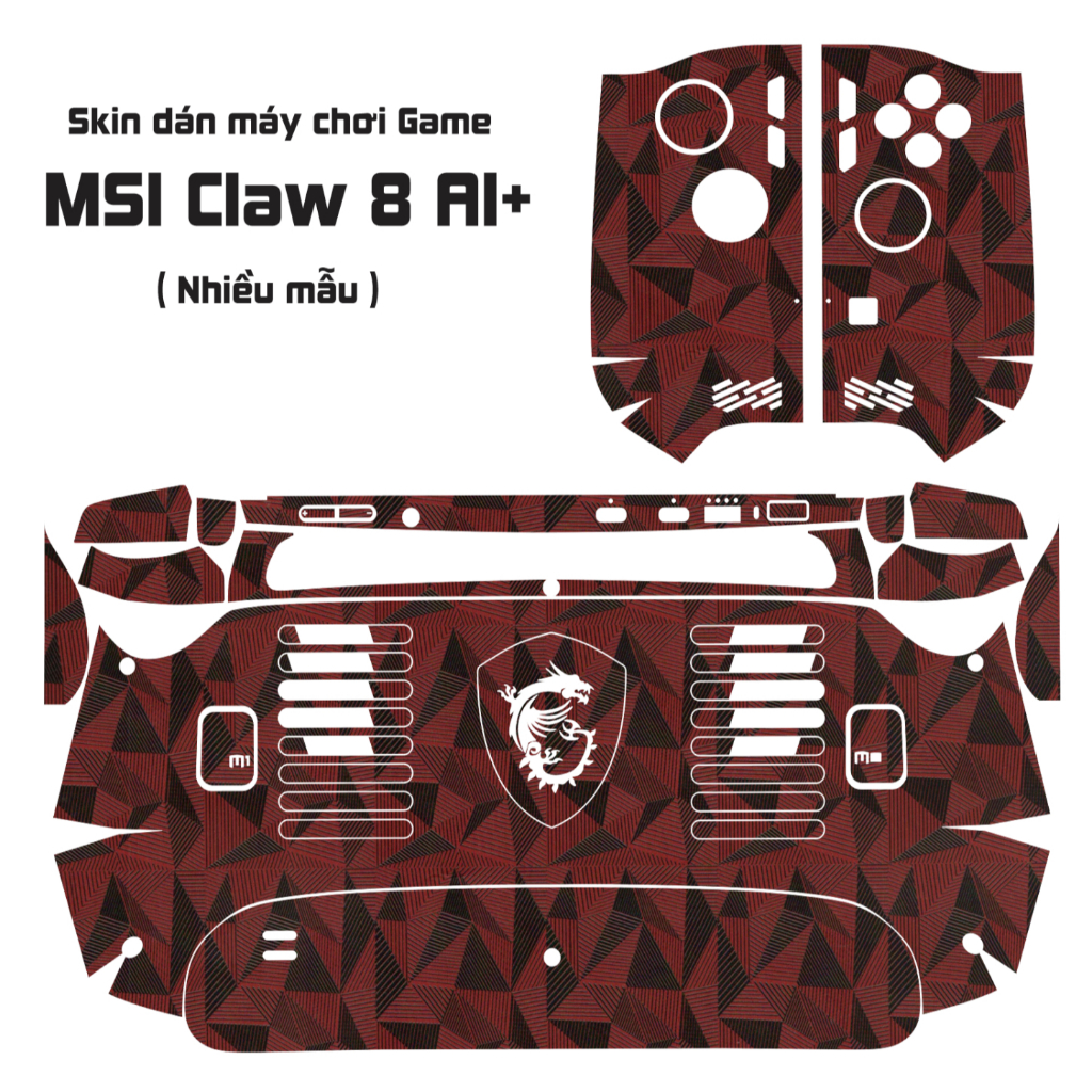 สติ๊กเกอร์ 3M Skin สําหรับคอนโซลเกม MSI Claw 8 AI+ (มีให้เลือกหลายรุ่น) | สติ๊กเกอร์ฟิล์ม 3ม ลายนูน