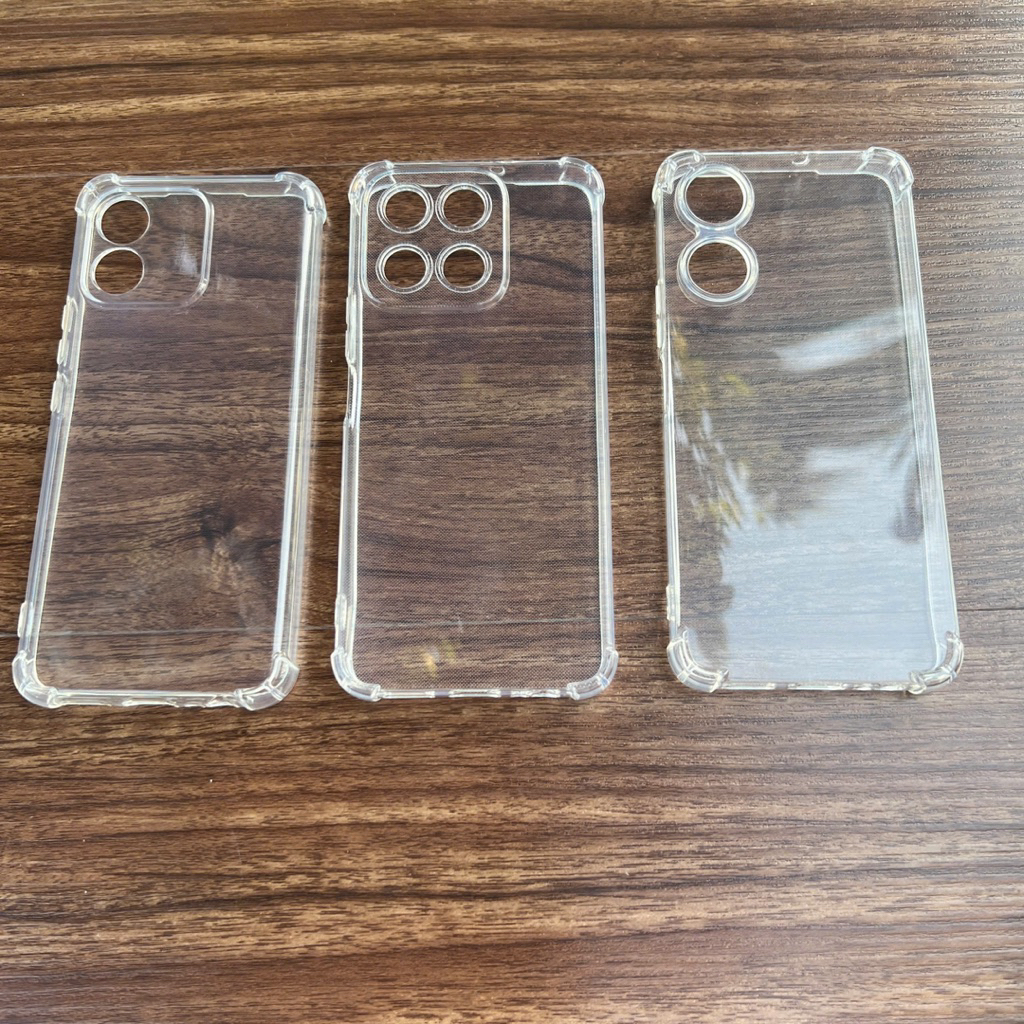 เคส Honor X5/ X5 Plus/ X5B/ X5B Plus ซิลิโคนใส และทนต่อแรงกระแทก 4 มุม