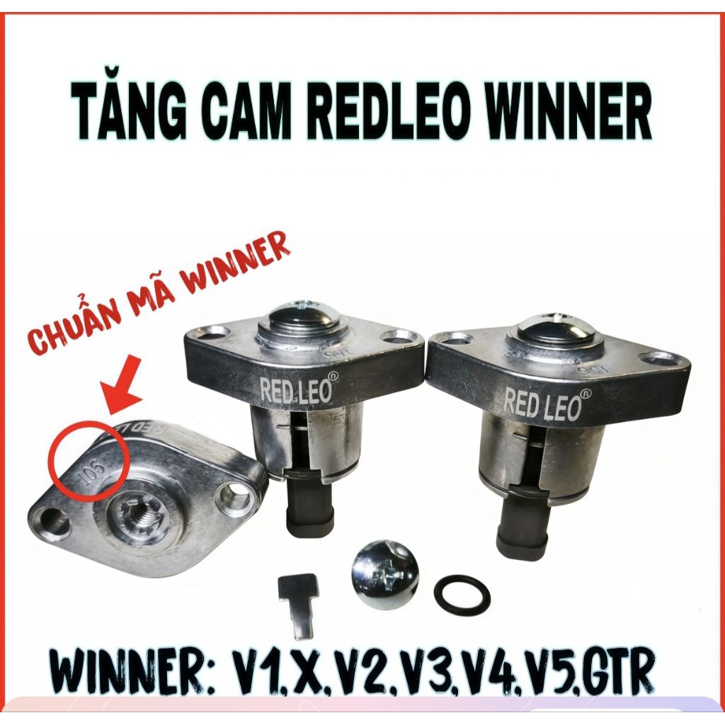 เพิ่มแคม redleo honda winner x,v1,v2,v3,v4,v5-R