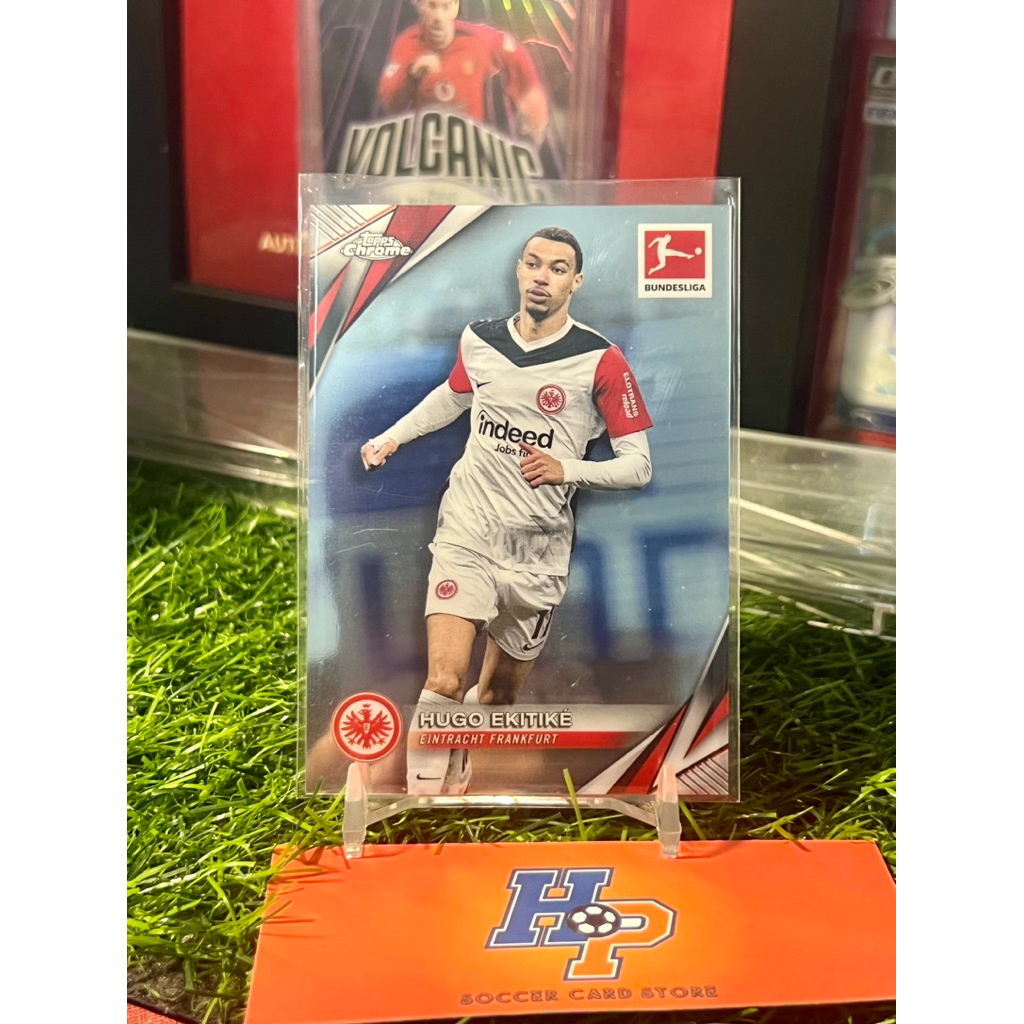 Hugo Ekitike Topps Chrome Bundesliga 2024/25 การ์ดฟุตบอล