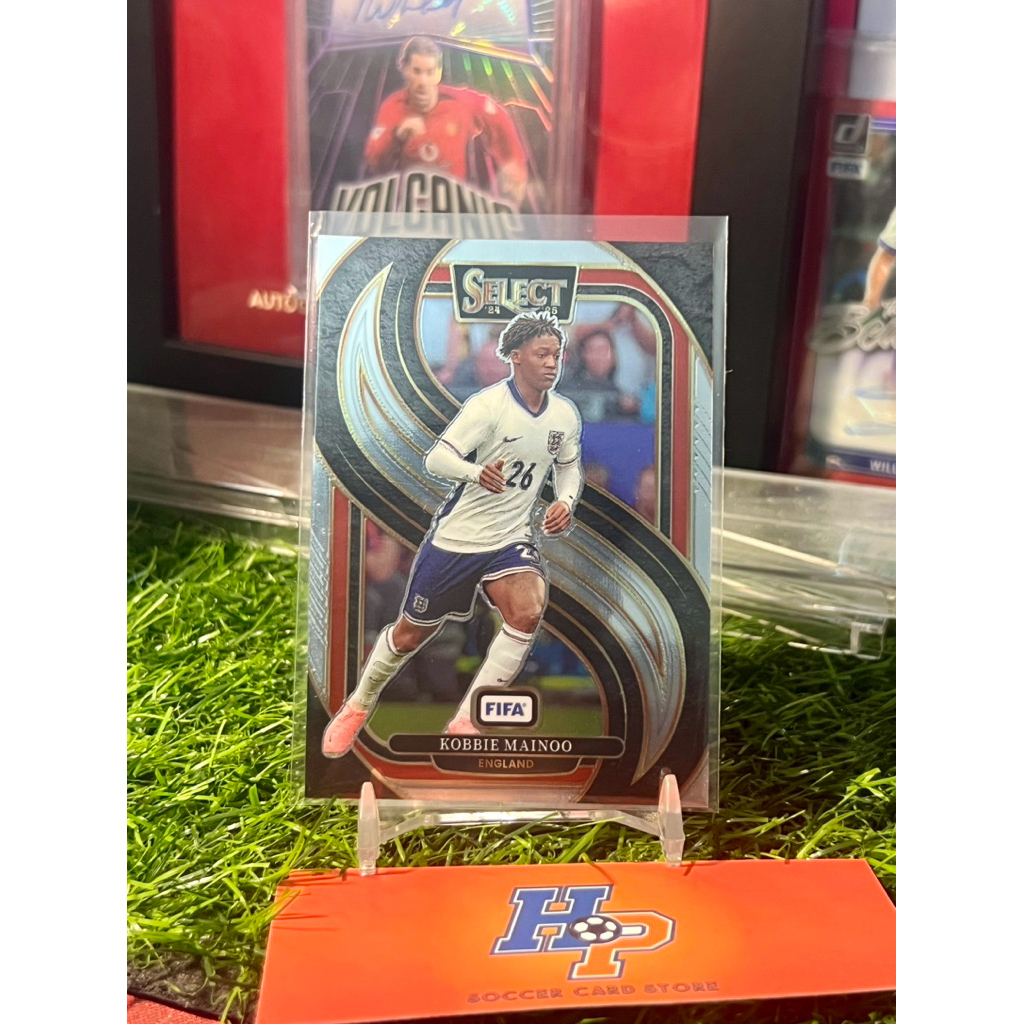 Kobie Mainoo Mezzanine Panini Select 2024/25 การ์ดฟุตบอล