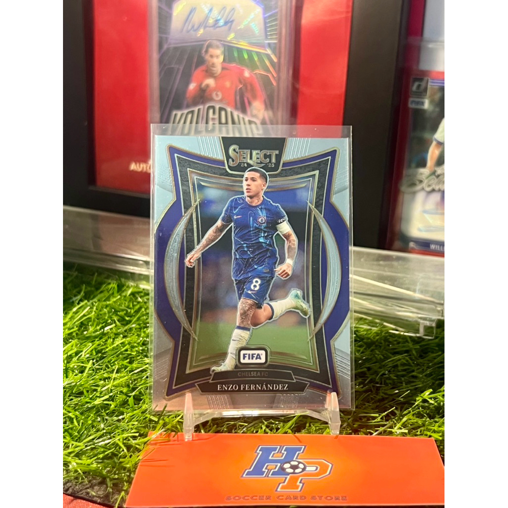 Enzo Fernandez Terrace Panini Select 2024/25 การ์ดฟุตบอล
