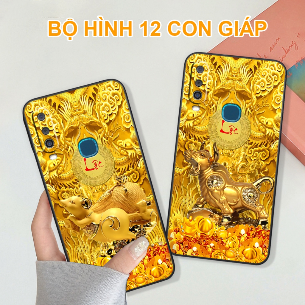 เคส Vivo Y19 / Y17 / Y15 / Y12 / Y11 / U3 / U10 3D 12 Zodiac Fortune