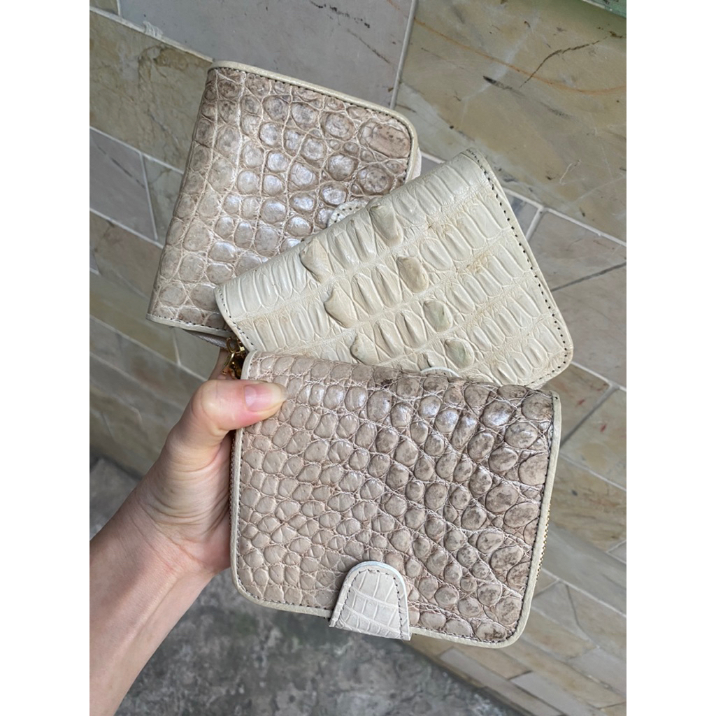 CROCODILE SKIN WALLET S1210 Go Vap Crocodile
