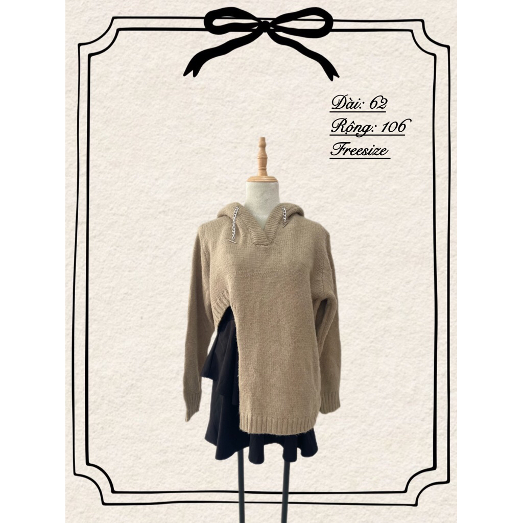 TUYEN 2HAND SWEATSHIRT (รูปถ่ายทางร้านถ่าย)