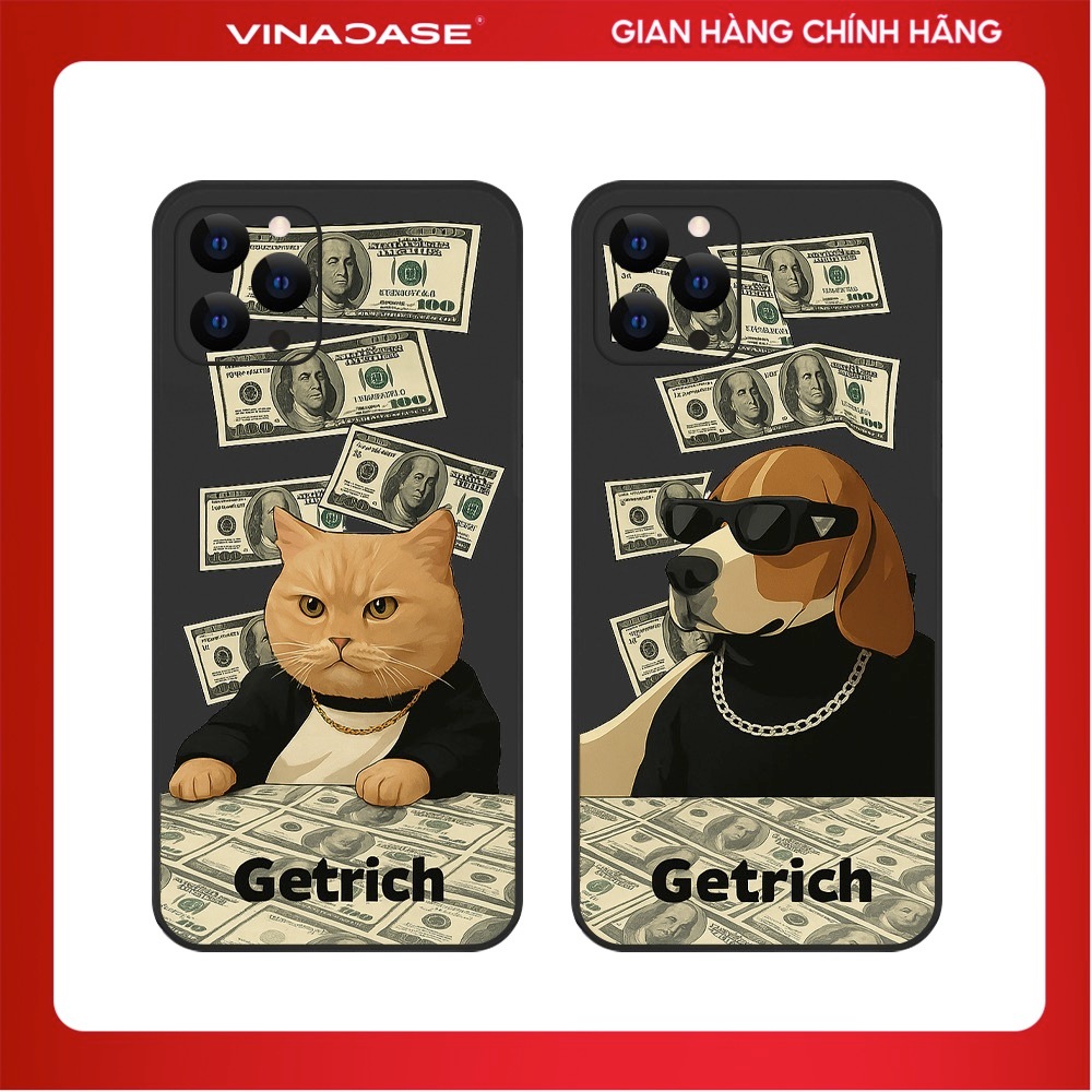 เคส IPhone 17 Pro Max/11/14 Pro Max/15 Pro Max/16 Pro Max TPU Square Edge Dollar