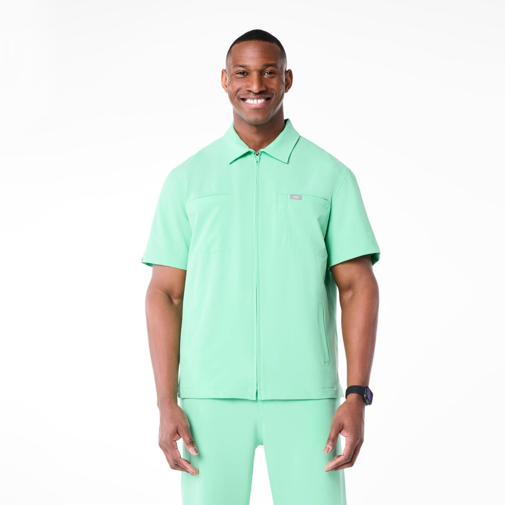 Carlisle Full Zip Scrub Top VNXK Figs ไซส์ M ยุโรป