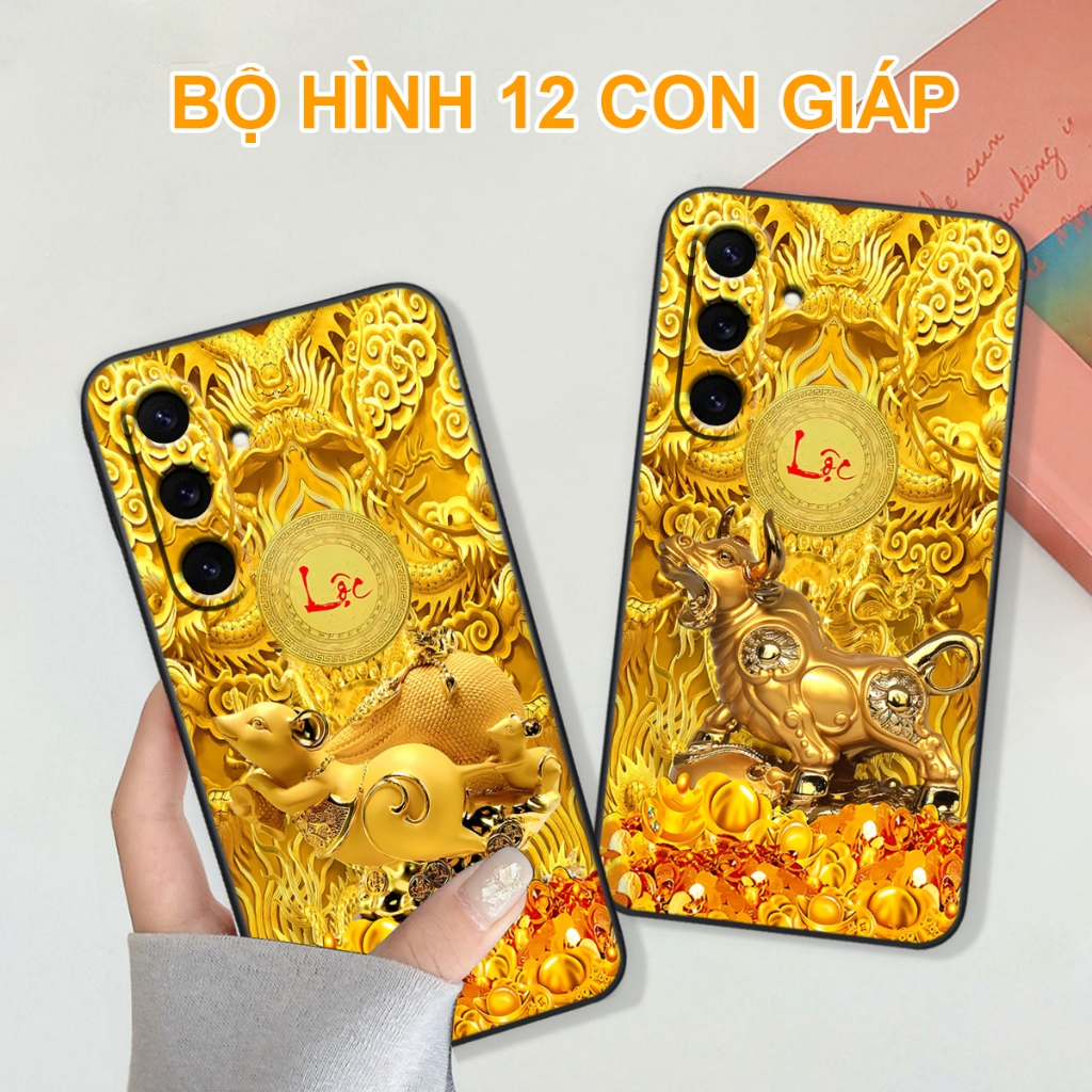 เคส Samsung S25 / S25+ / S25 PLUS / S25 FE / S25 EDGE พร้อม 3D 12 ราศีแห่งโชคลาภ