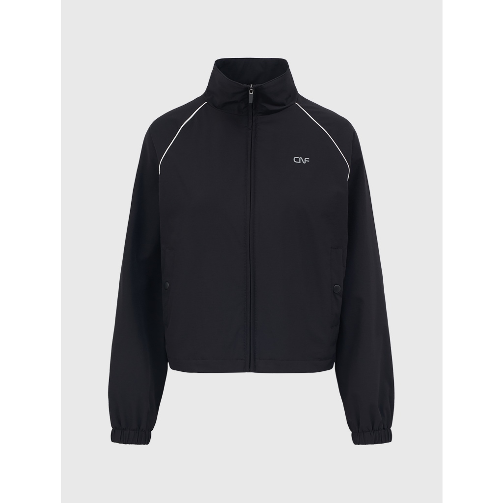 CANIFA 6OT25W023 เสื้อแจ็คเก็ตแขนยาวผู้หญิงคอปกสูง