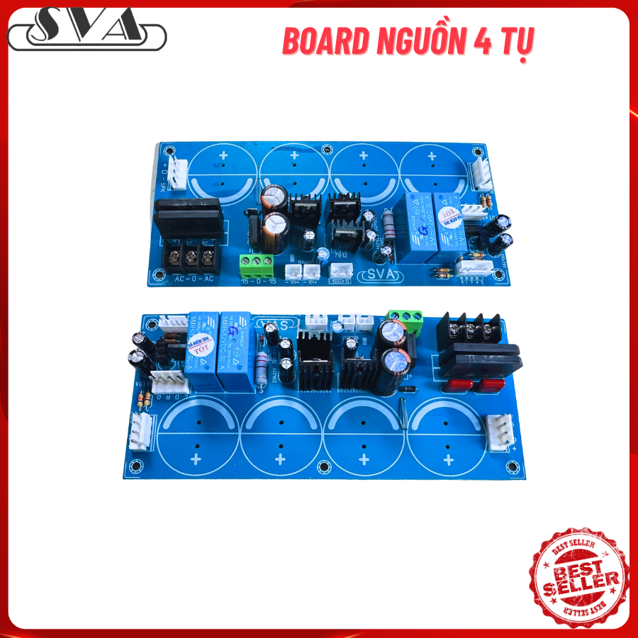 POWER CIRCUIT 4 GREEN CAPACITORS - 1 CIRCUIT