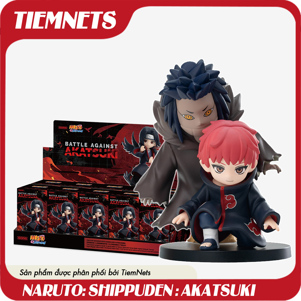 BLIND BOX NARUTO SHIPPUDEN MODEL - BATTLE AGAINST AKATSUKI - GONG