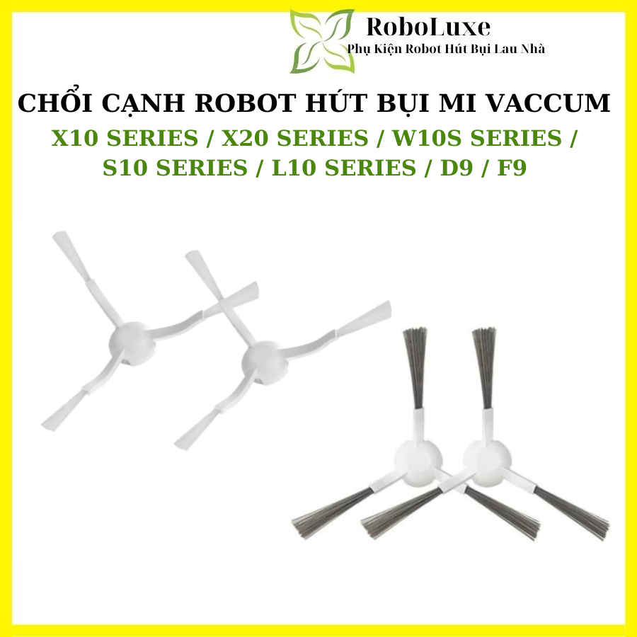 Mi Dreame S10 S10 Pro L10S X10 X20 F9 D9 L10 Pro Z10 Pro D9 Pro D10 Plus หุ่นยนต์แปรงด้านข้าง