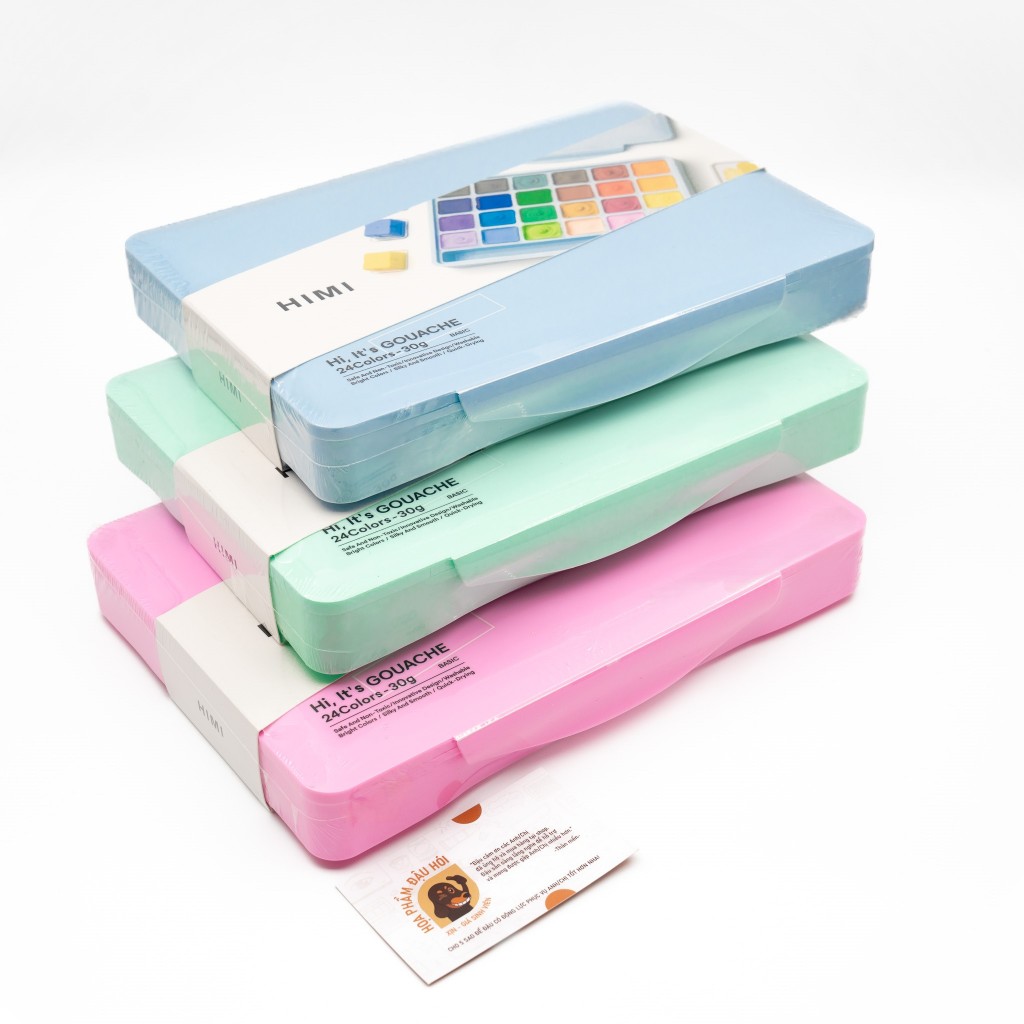 [BAD BEANS]-สี HIMI gouache ของแท้ New Vision-18/24 สี