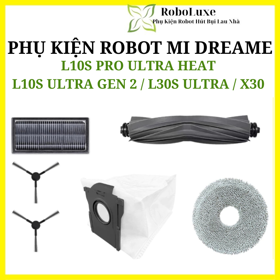Mi Robot Vacuum Cleaner Accessories L10s Pro Ultra Heat, L10s Ultra Gen 2, L30s Ultra, X30 _ เปลี่ยน