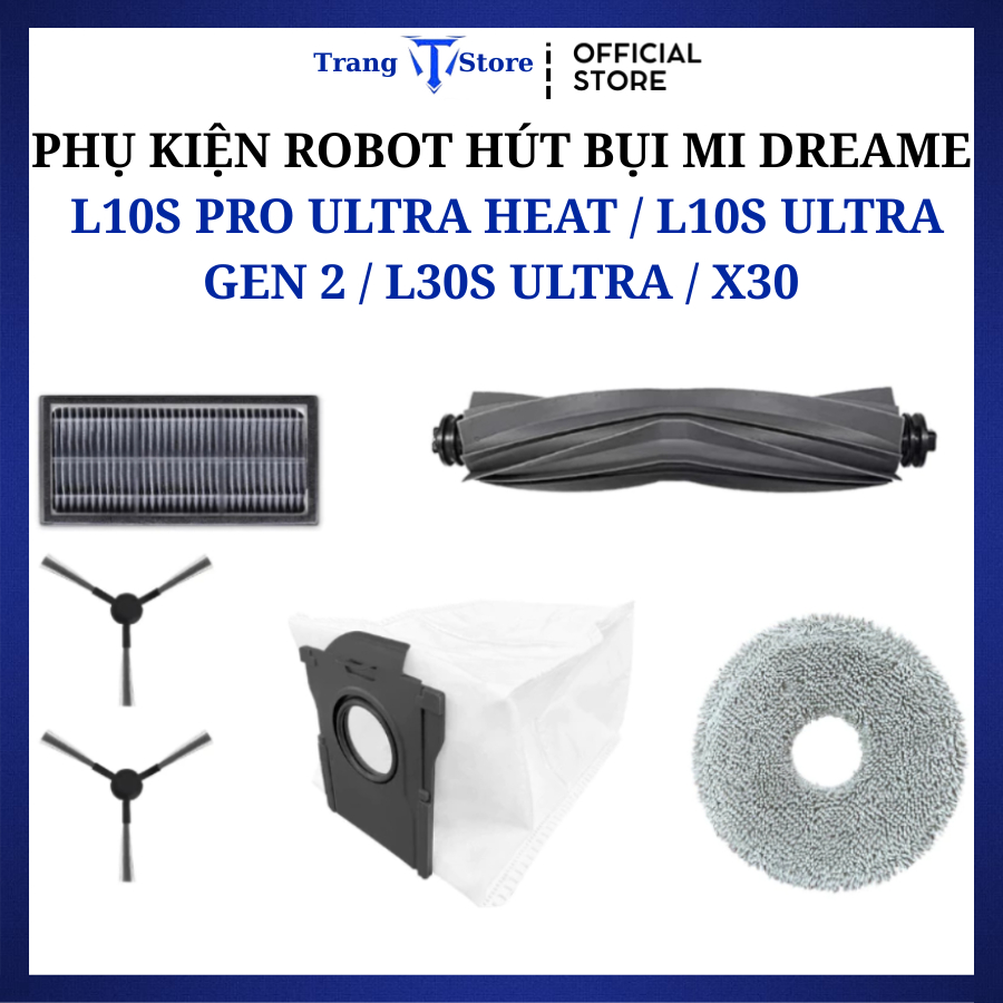 Mi Robot Vacuum Cleaner Accessories L10s Pro Ultra Heat, L10s Ultra Gen 2, L30s Ultra, X30 _ เปลี่ยน