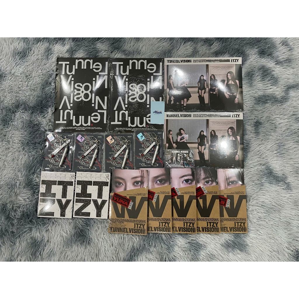[มีจําหน่าย]อัลบั้ม ITZY - "Tunnel Vision"