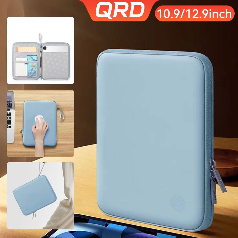 QRD 11-13 นิ้วแท็บเล็ตกระเป๋าถือสําหรับ iPad Xiaomi Huawei Samsung กันกระแทกสีสันสดใส