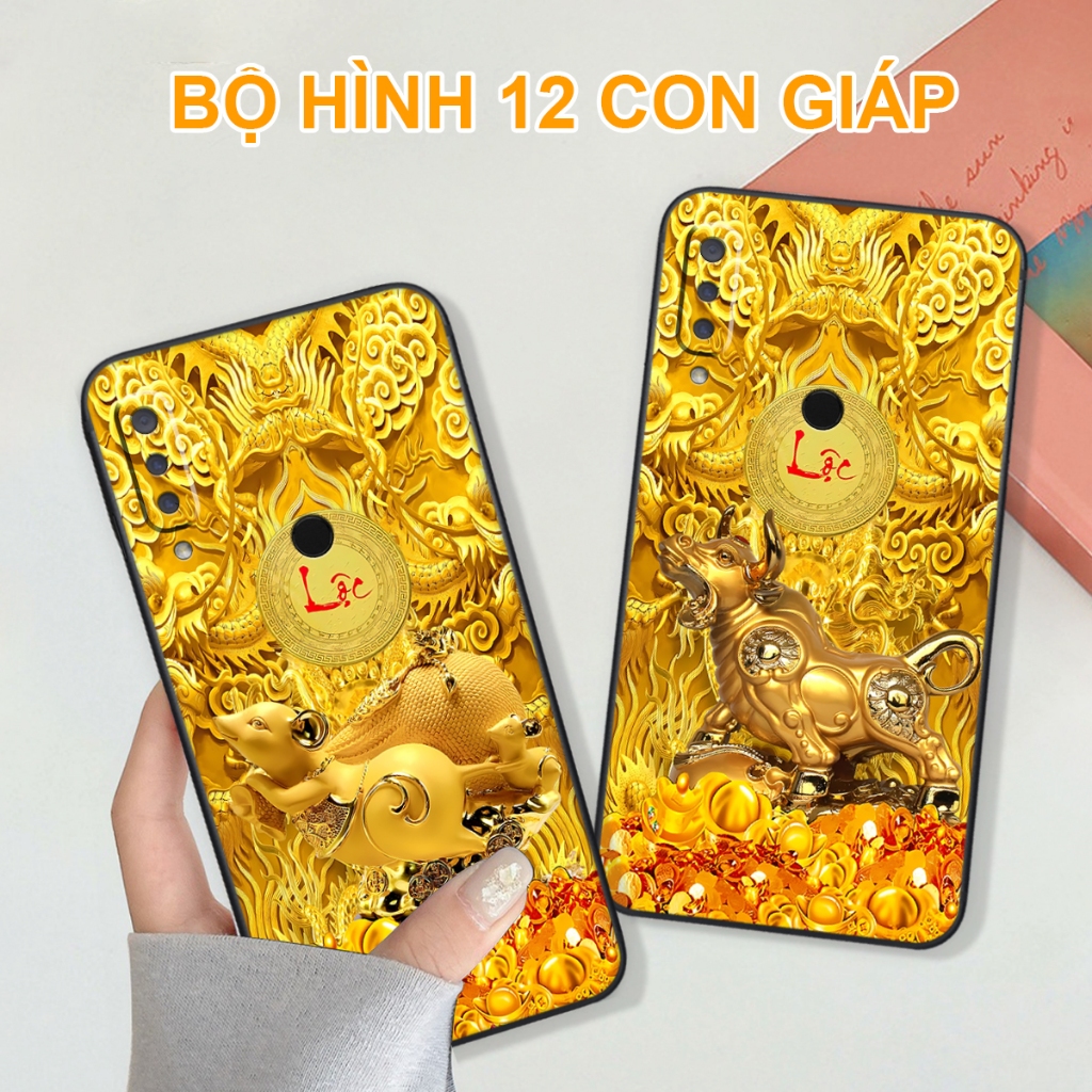 เคส Huawei Y6P / Y9 2019 / Y9 PRIME / Y8S พร้อมโชคลาภ 3D 12 ราศี