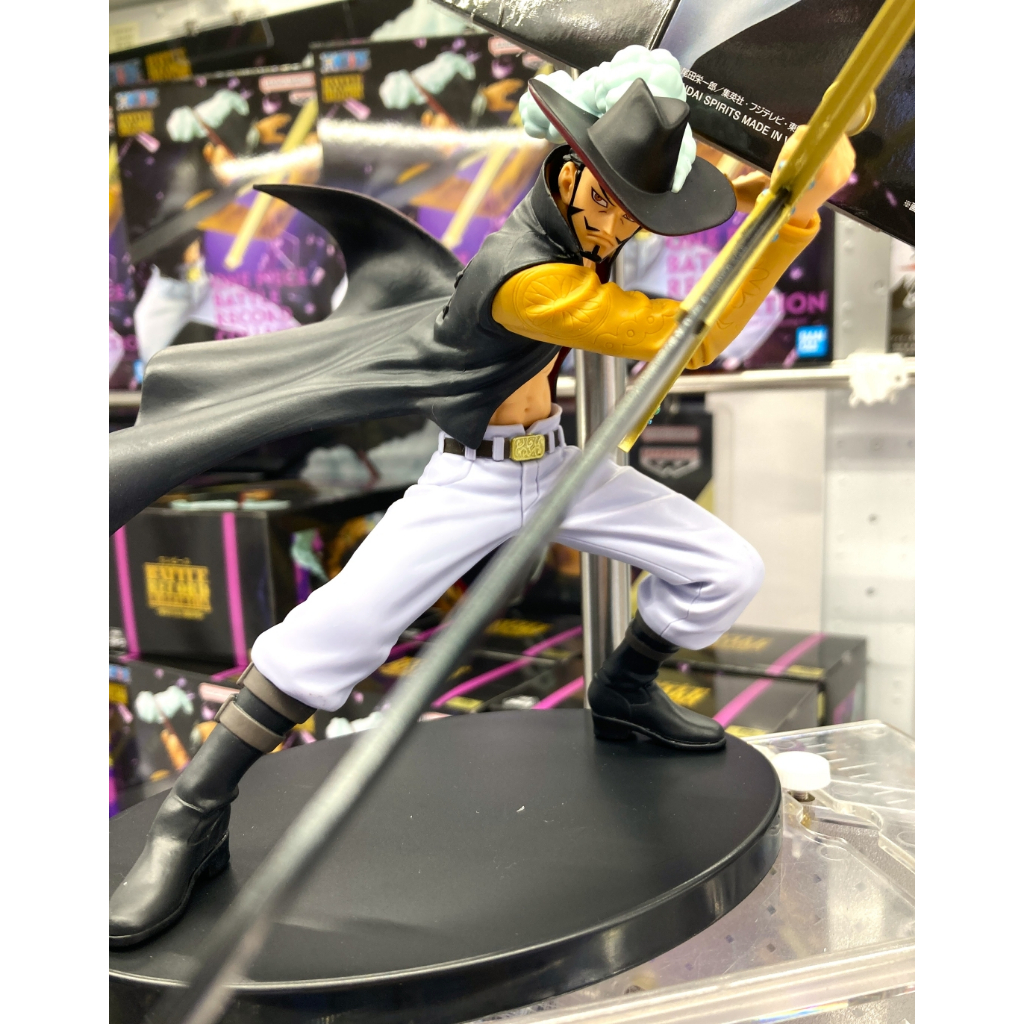 [ ของแท้ BANDAI ] Dracule Mihawk - Banpresto One Piece Battle Record Collection Figure ( ใหม่ )