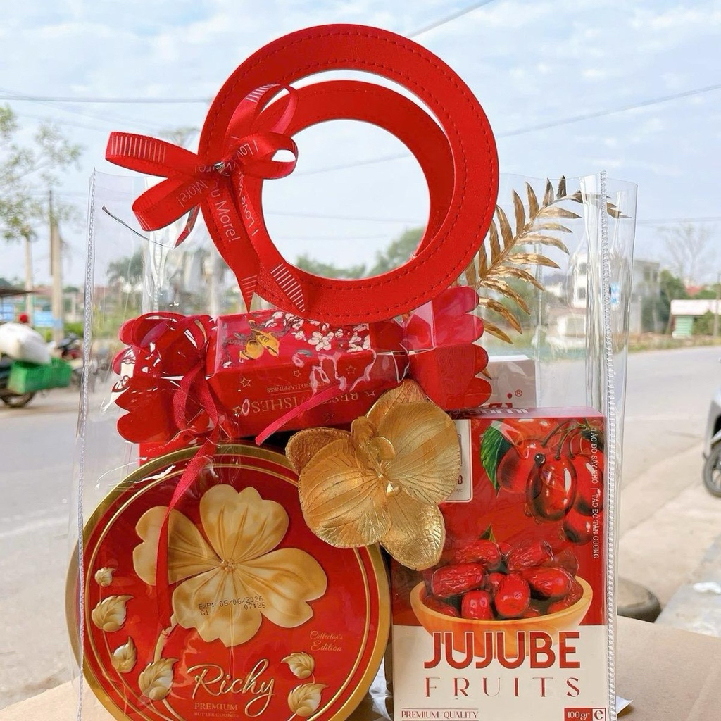 ถุงของขวัญสําหรับเทรดวันหยุด (ขนาด 23x12x26)