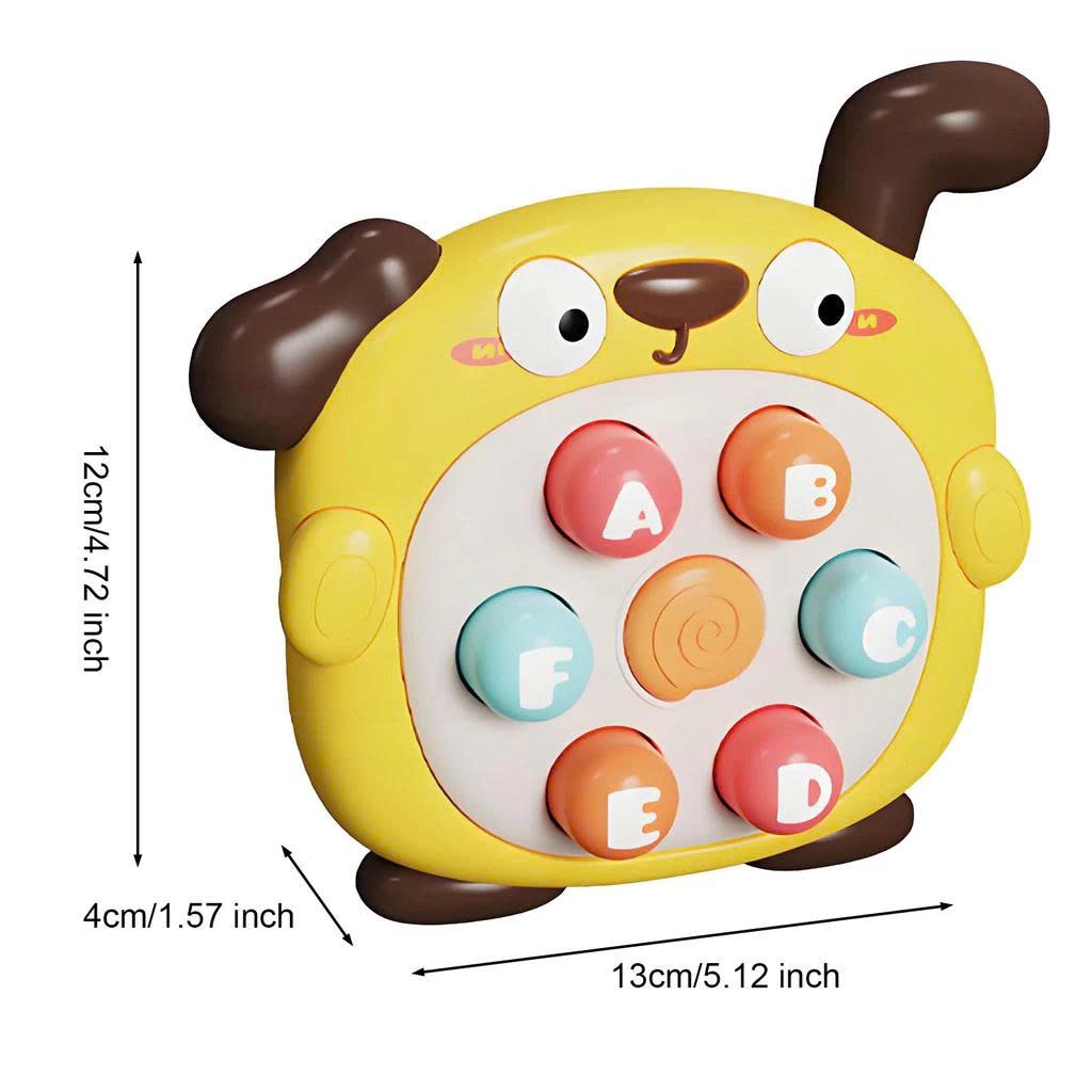 ของเล่นสควอช Bop It – ของเล่นสะท้อนด่วนตัวอักษร เสียงสนุกสําหรับเด็ก 89114 STGD