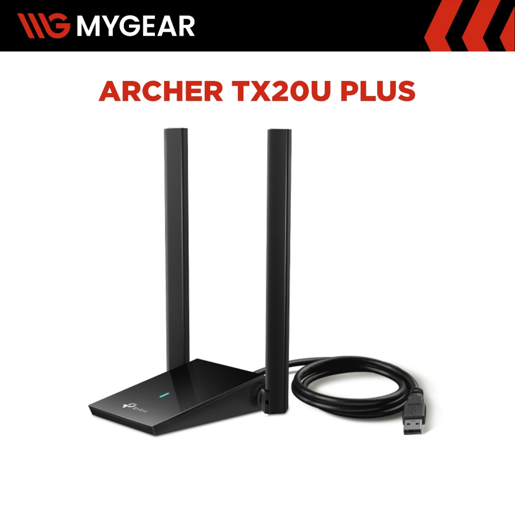 USB Wi-Fi TP-Link Archer TX20U Plus / TX20U / TX20U Nano AX1800 เสาอากาศรับสัญญาณสูงแบบดูอัลแบนด์