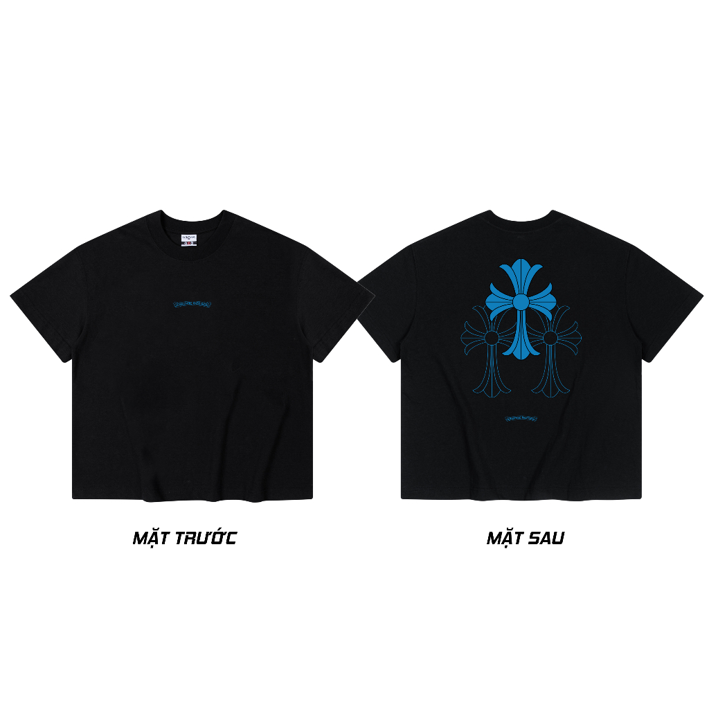 เสื้อยืดโลโก้ Chrome Hearts - Boxy Form