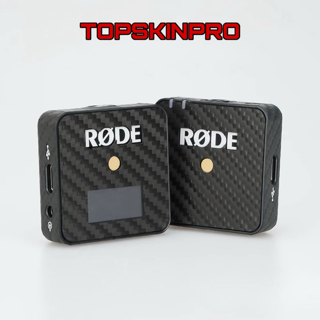 สติ๊กเกอร์ Rode Mic, Skin 3M Rode Wire น้อยลง Go Pro, go II, สติ๊กเกอร์ go me ไมค์