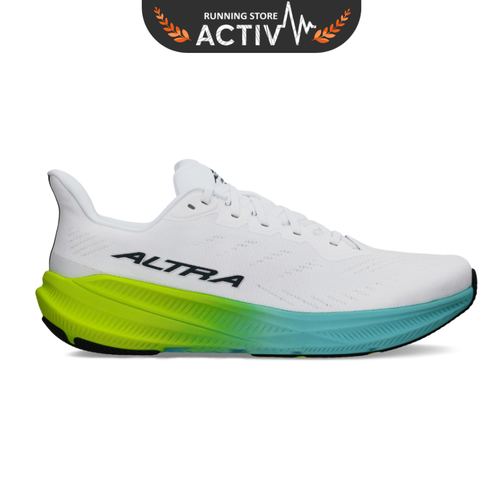 รองเท้าวิ่งผู้ชาย Altra Experience Flow 2 - สีขาว/มะนาว
