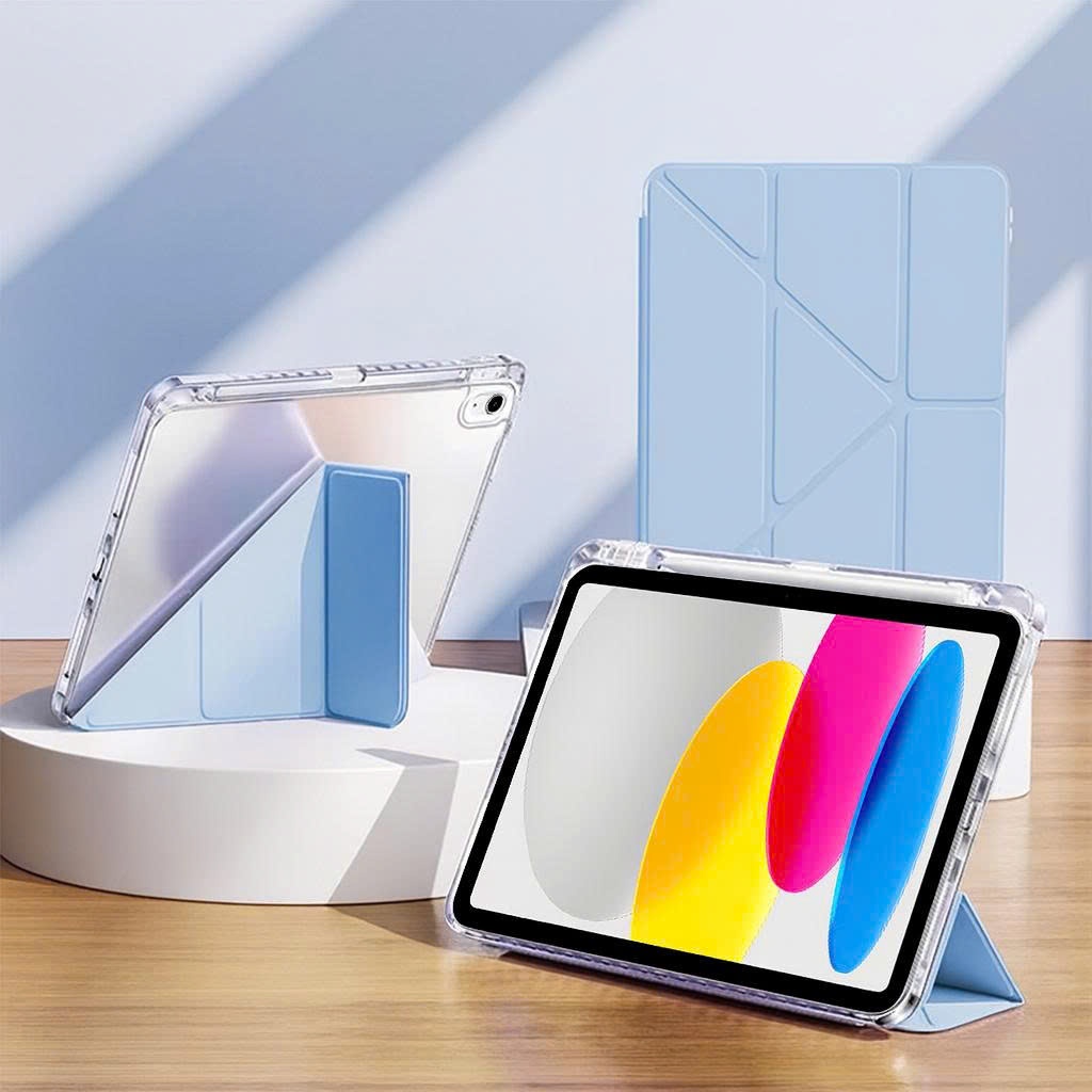 Y Stand Case สําหรับ iPad A16 11 2025, iPad Mini 6 / Mini 7, iPad Air 7 / Air 6 (M3,M2 11 2025/24), 