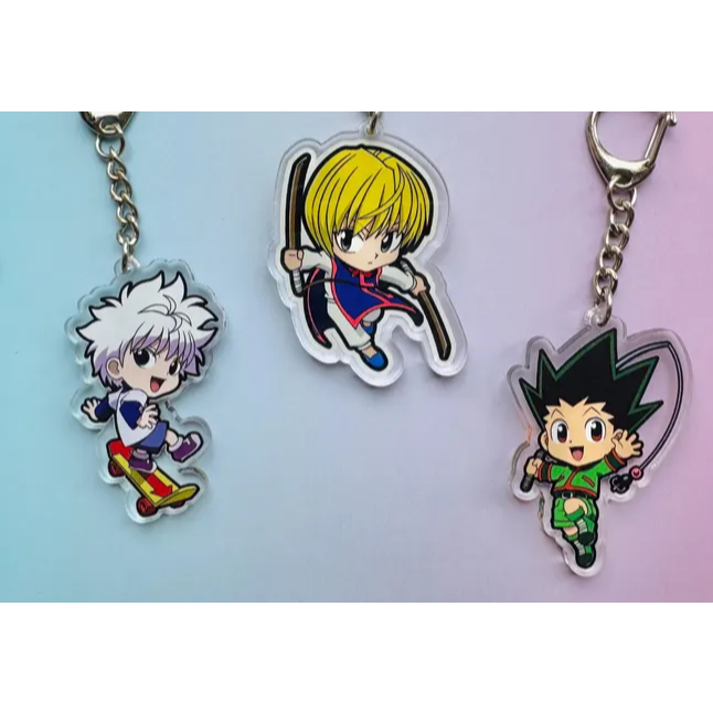 พวงกุญแจคู่รักอนิเมะ Hunter x Hunter