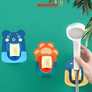 Giá Treo Vòi Hoa Sen , Đế Kẹp Vòi Sen Vòi Xịt Toilet Dán Tường Bằng Nhựa Họa Tiết Hoạt Hình tongkhosi2