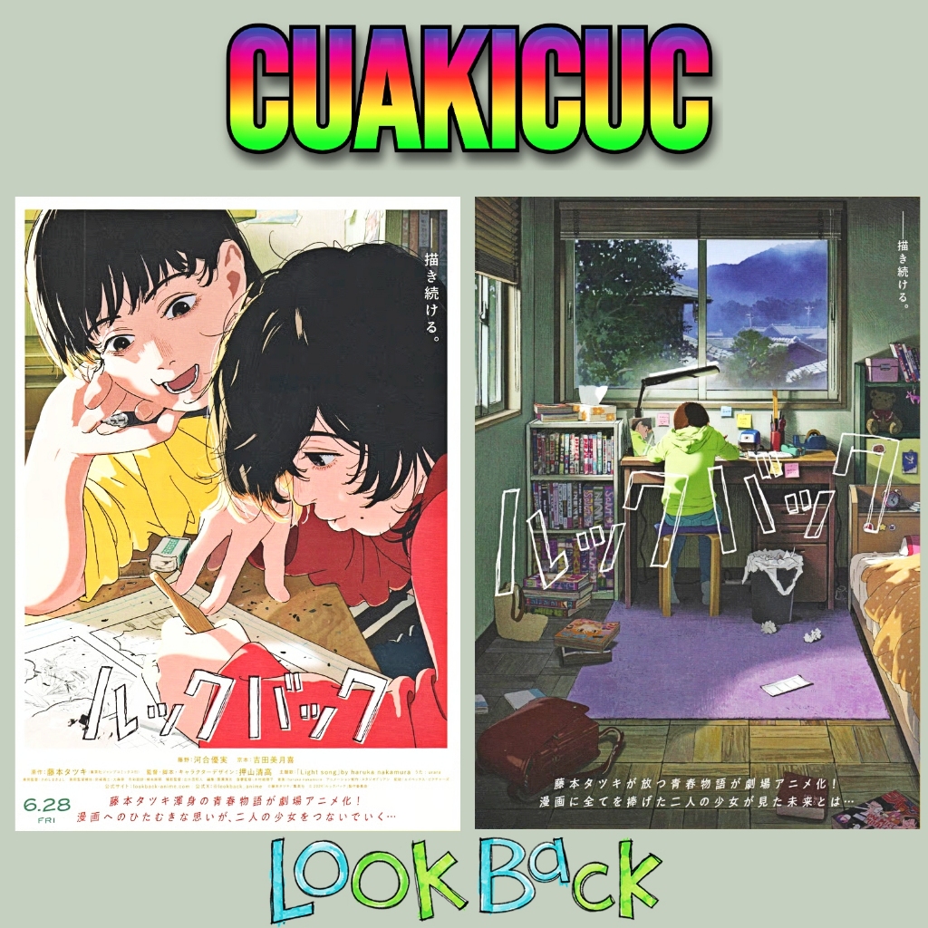 [GENUINE] โปสเตอร์ / Super Sharp Flyer Quang Ba Movie Look Back - โปสเตอร์ภาพยนตร์ Look Back - Fujim