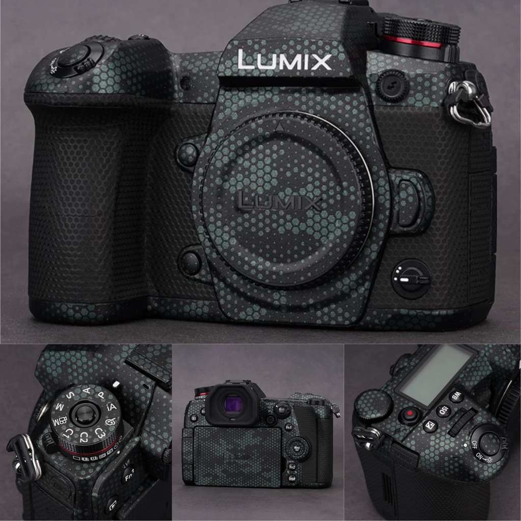 สติ๊กเกอร์กล้อง ผิวกล้อง 3M สําหรับ lumix G9, S5, S5II, Lumix S1R, S1H....