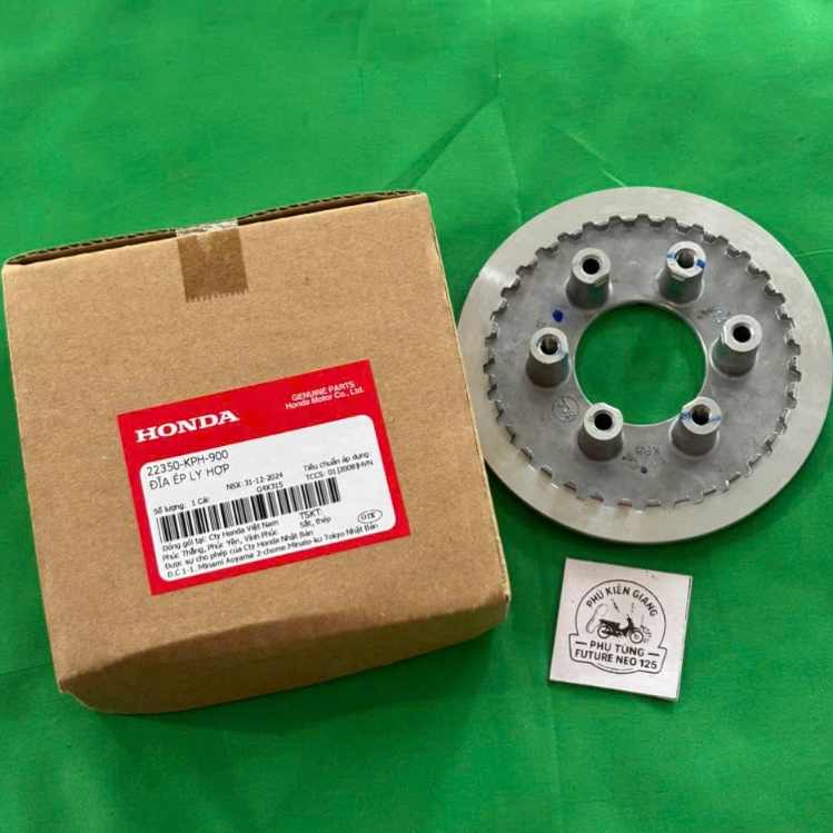 หม้อโหลด - แผ่นกดคลัตช์ (แผ่นกด) สําหรับ Future Neo 125/FU x/ Fu 2 ของแท้ รหัส 22350-KPH-900