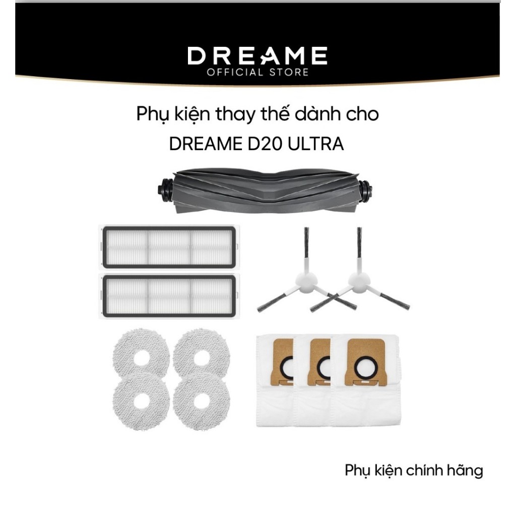 Dreame อุปกรณ์เสริมทดแทน D20 Ultra - อุปกรณ์เสริมแท้