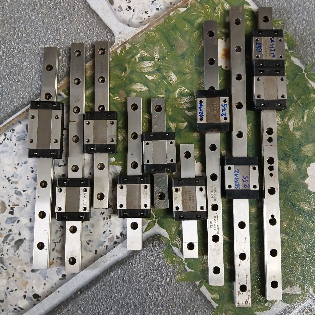 [เวอร์ชั่น 12] od 1 12 THK HIWIN MGN12C รางพร้อมการวาดเลเซอร์ 3 มิติสไลด์การพิมพ์การสอนการศึกษารุ่น