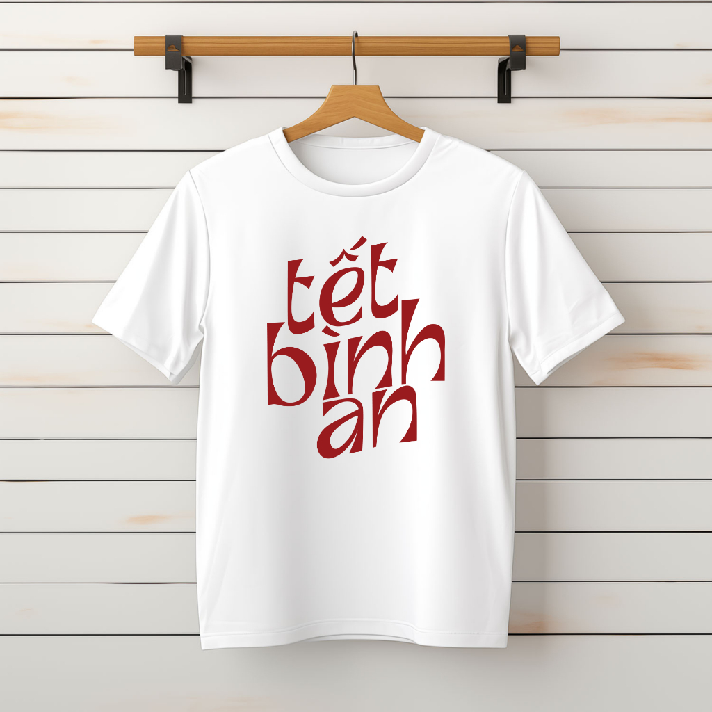 เสื้อยืดผู้ชายและผู้หญิง เสื้อ Tet - Peaceful Tet - Down Form - ET26P3.5 [Bigmall Soccer]