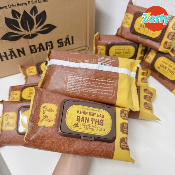 WET TO CLEAN THE THIEN PHUC ALTAR - CLEAN, FRAGRANT, KEEP FULL TRADITIONAL 2H8